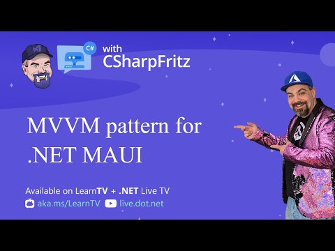 Learn C# with CSharpFritz - MVVM with .NET MAUI