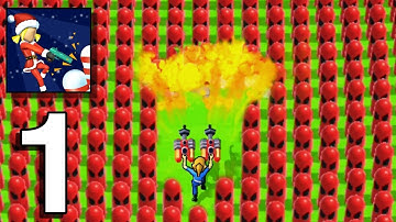 Bullet Rush: (by Voodoo) Android gameplay walkthrough part 1 (Android+ios)