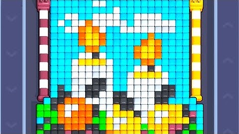 Pixel flow level 77 Walkthrough Solution 