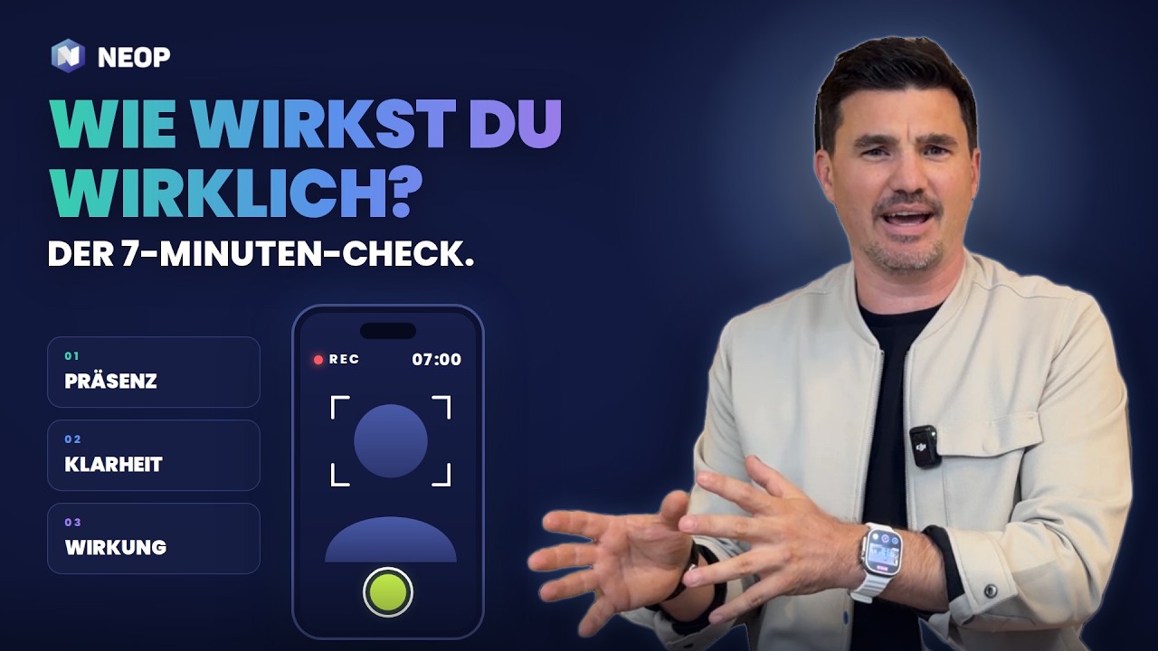 Tim Christopher Gasse erklärt den NEOP Wirkungscheck