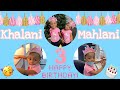 Mahlani &amp; Khalani’s 3rd Birthday | #vlogmas2020 Day 20 | #Birthday Glam |  2 sets of twins