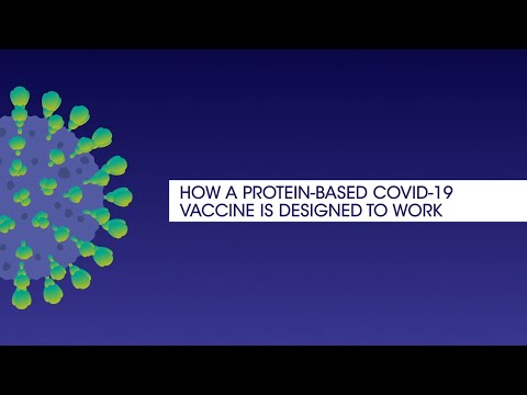 How is a protein-based vaccine designed to work?