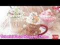 Dollar Tree Faux Whipped Cream 2 different ways