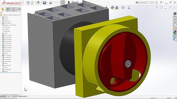 Design Electric Cam Switch in Solidworks - Solidworks tutorial Electric Switch