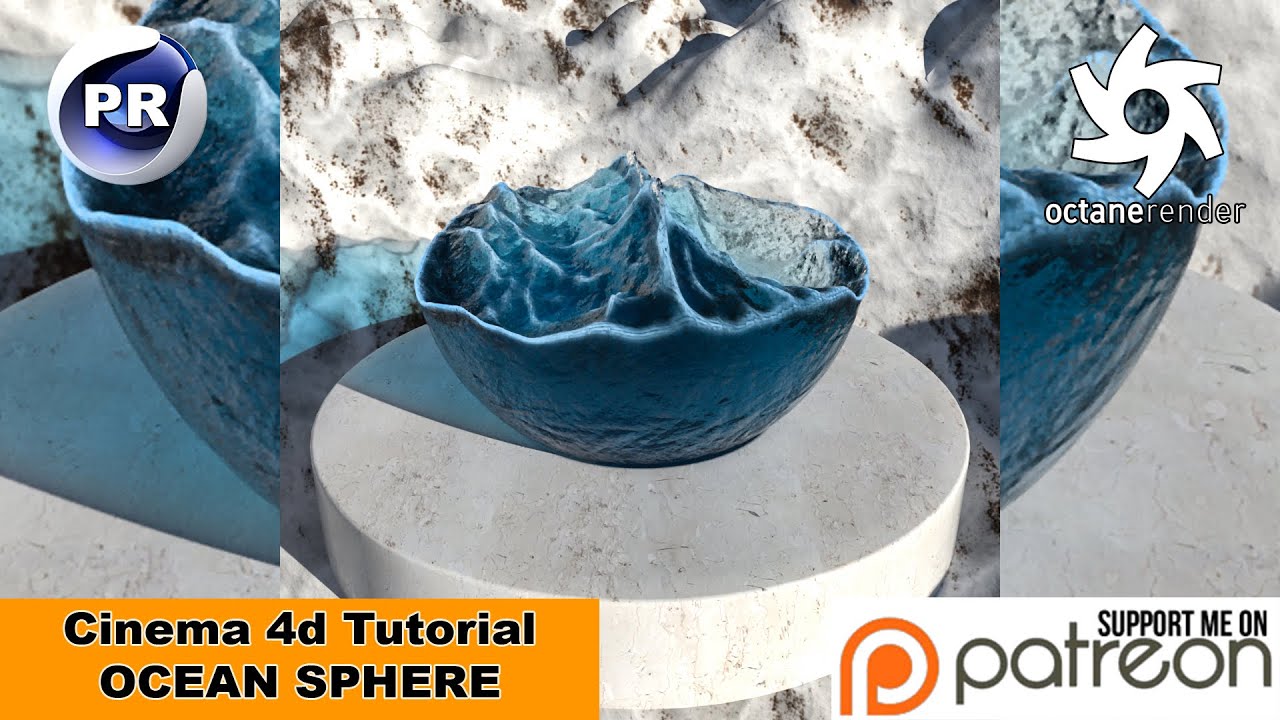 OCEANSPHERE (Cinema 4D Tutorial)