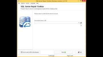 SQL Server Repair Toolbox Manual