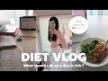 |DIET VLOG|一人暮らし医療学生のダイエットモチベを上げる一日👩🏻🍳🥣質問🤔💭筋トレ🏋🏻勉強📚✍🏻
