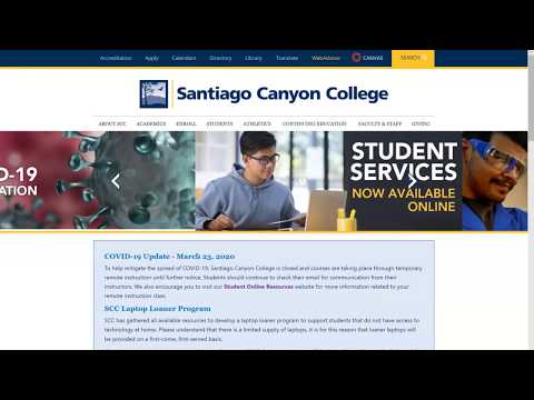 Part 1: How to Apply to Santiago Canyon College (Updated 2020)