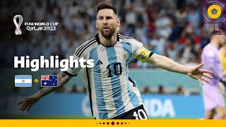 Messi magic Argentina v Australia Round of 16 FIFA World Cup Qatar 2022