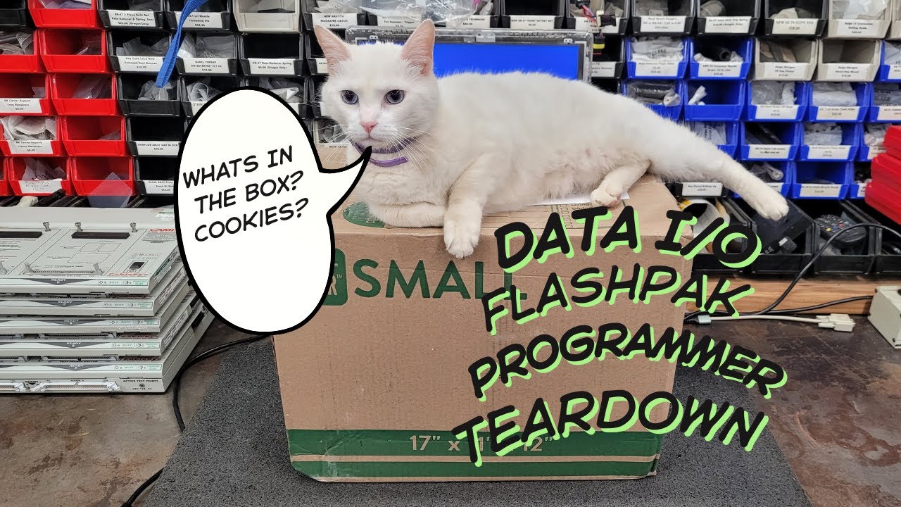Live! Unboxing and Teardown Of Data I/O Flashpak NPS-51 IC Chip ...