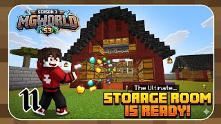 Ep: 11 - Storage Room is Ready - #MGWorld - Minecraft Malayalam