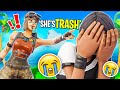 I Turned a HATER into a FAN (Fortnite - Battle Royale) Chica