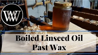 How To Use Boiled Linseed Oil And Paste Wax For A Wood Finish Blo And Pastwax