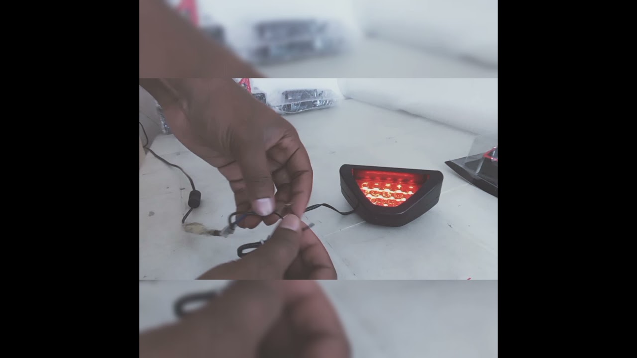 Luxury Decorative Lamp. brake lamp, 12v vehicle modify light