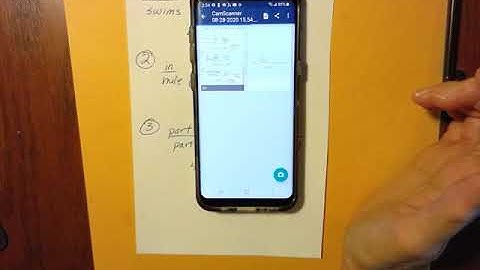 Camscanner of your paper practice