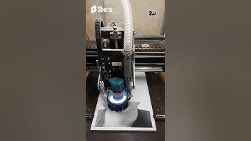 Halftone CNC  #carving #estlcam #cnc #halftone #shorts