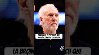 🤬LA BRONCA DE POPOVICH QUE AYUDÓ A GANAR A LOS SPURS
