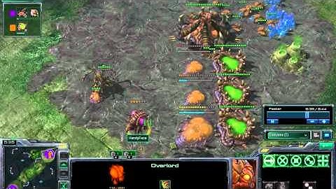 SC2PRO #1 - Spine Crawler Rush