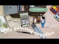 Travel watercolour supplies for tiny painting answering your questions