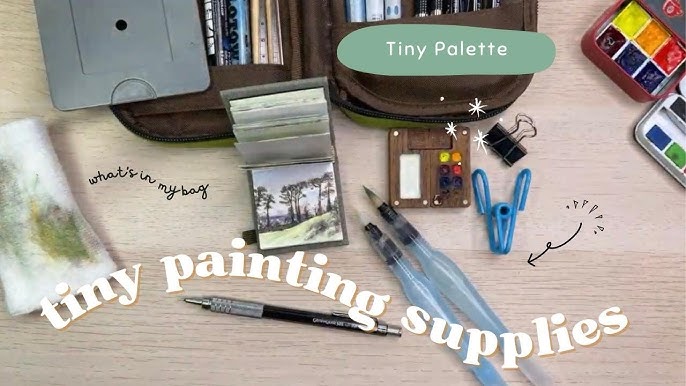 Travel Watercolor Palettes! Mini Art Haul: Portable Painter, Micro