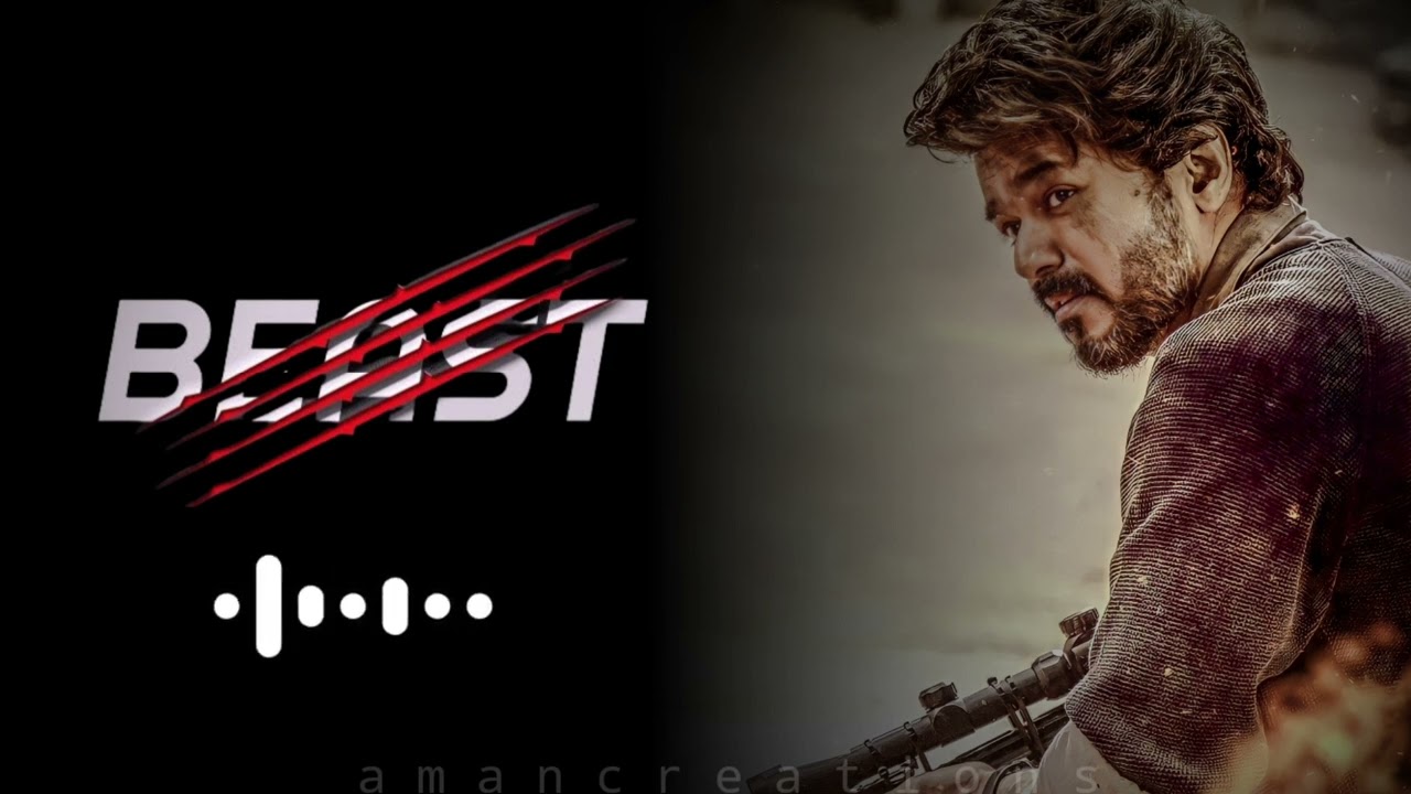 ❣️Beast Bgm Ringtone 2022 🔥Beast movie Mobile ringtone❣️ Thalpathy vijay Attitude💯 tune