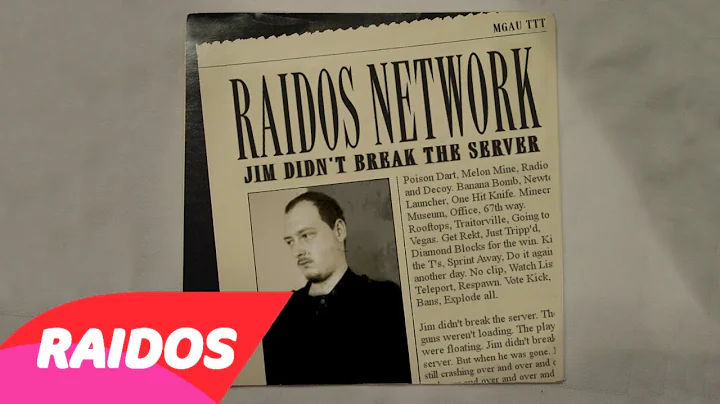 Jim Didn't Break The Server (We Didn't Start The Fire Parody)