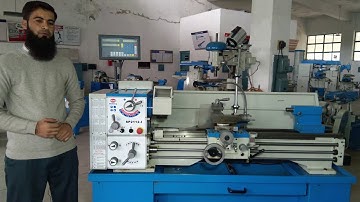 MST 02: Lathe Machine introduction in Urdu / Hindi #MachineLearning