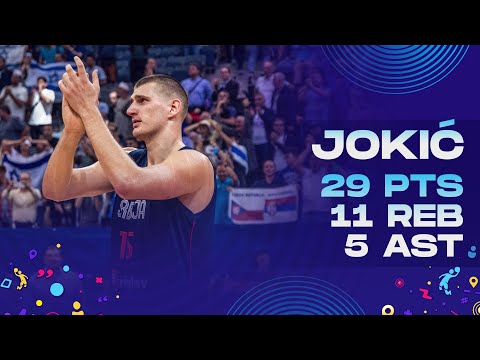 Nikola JOKIC ?? | 29 PTS | 11 REB | 5 AST | Full Highlights vs. Israel