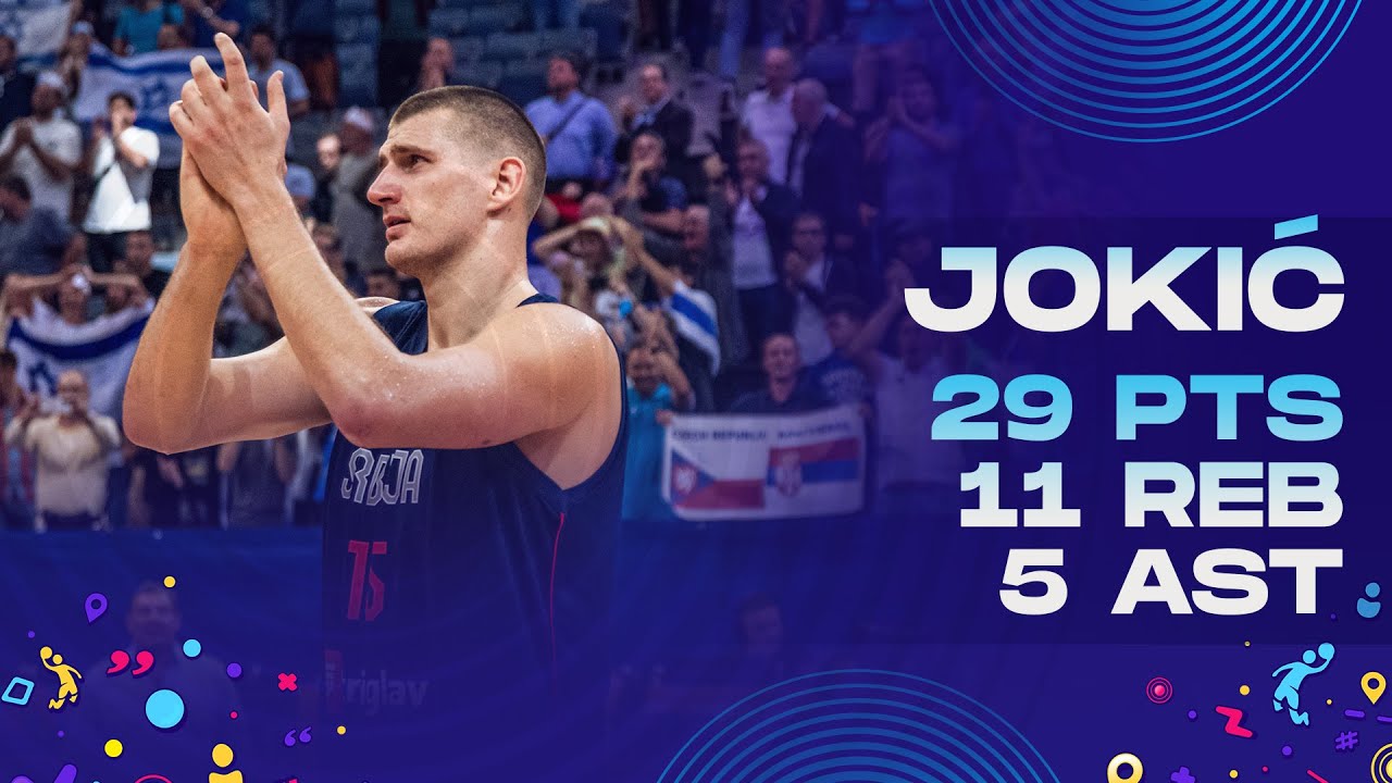Nikola JOKIC 🇷🇸 | 29 PTS | 11 REB | 5 AST | Full Highlights vs. Israel