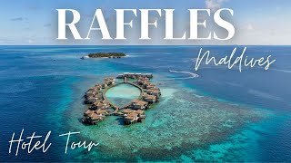 Most beautiful ULTRA-LUXURIOUS resort │ Raffles Maldives