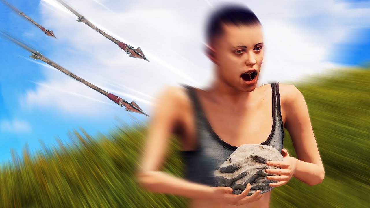 Bounty hunting the players of Rust... - YouTube