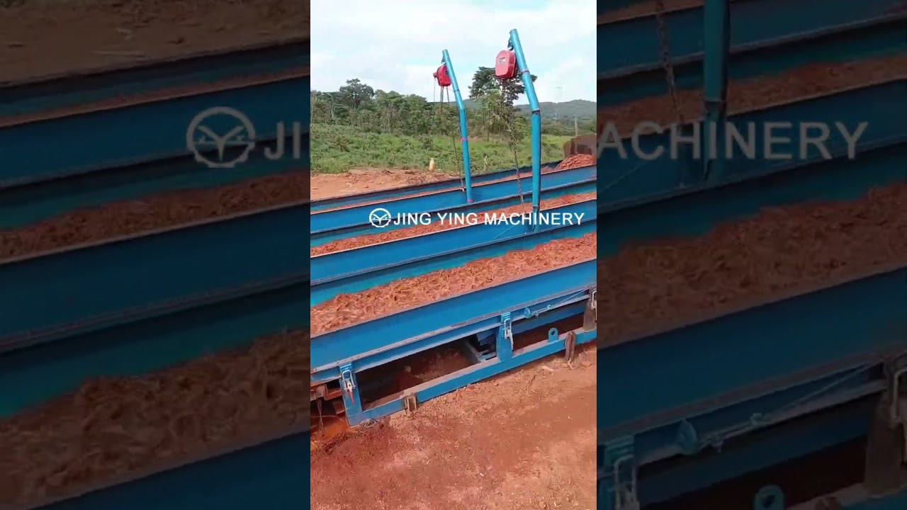 Gold mining equipment high efficiency mobile gold trommel 