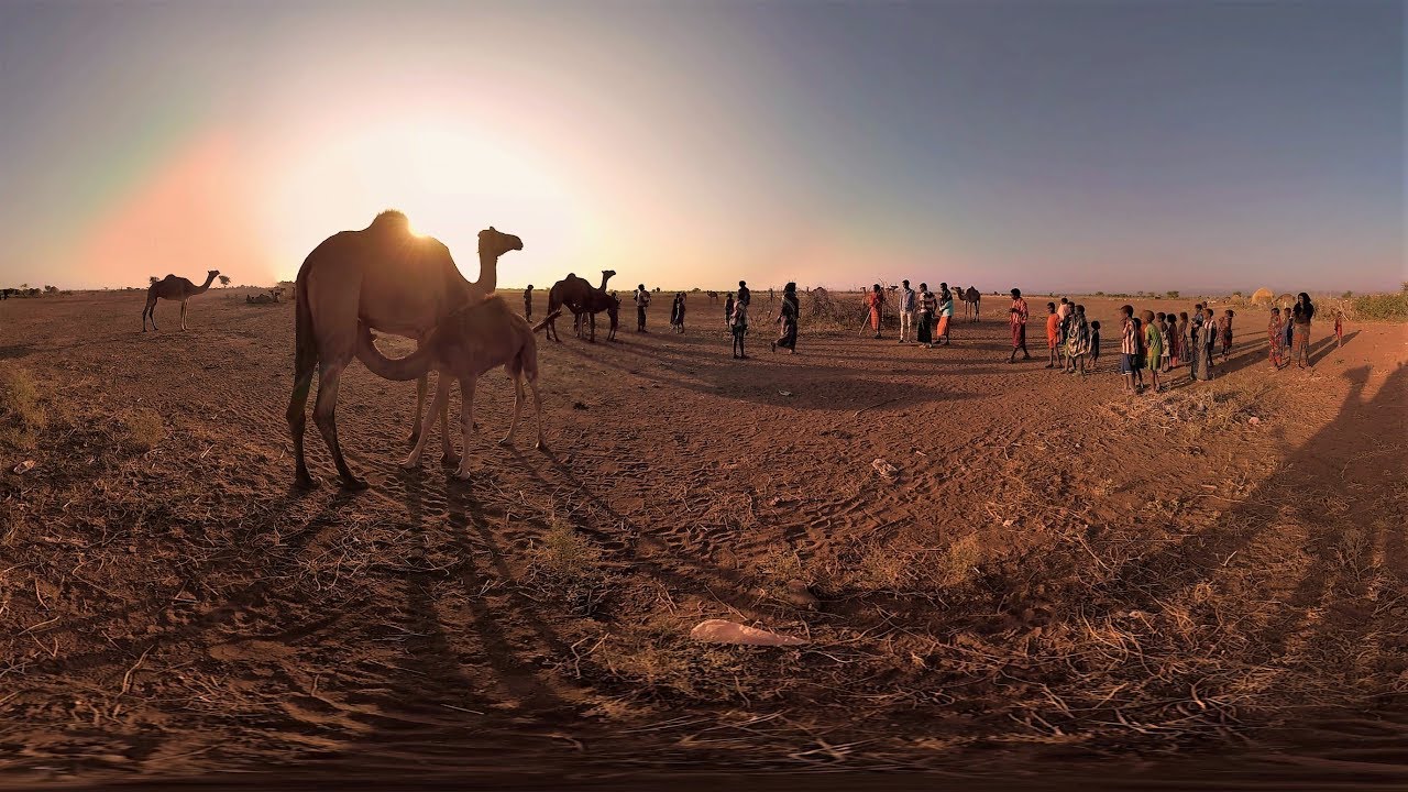 Athiopien Die Afar Leiden Unter Durre Und Armut 360 Video Youtube