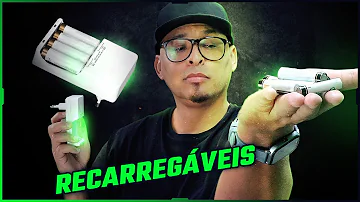 Onde usar pilha Recarregavel?
