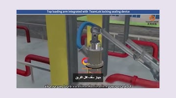 Arabic-Top loading arm with zero emission vapor recovery manhole cover|Patent pending technology