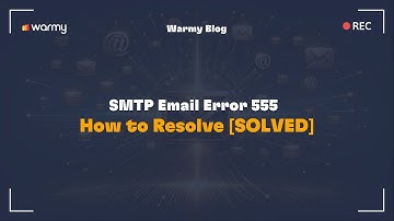 SMTP Email Error 555 - How to Resolve [SOLVED]