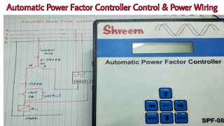Automatic Power Factor Controller,Control And Power Wiring