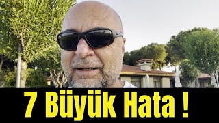 Yatırımcıya Para Kaybettiren 7 Büyük Hata