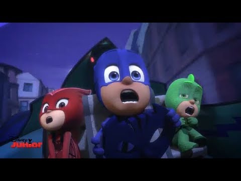 PJ MASKS: Héroes en Pijamas - El problema de Ululette con el pterodactilo (Teaser) junior contra once caldas