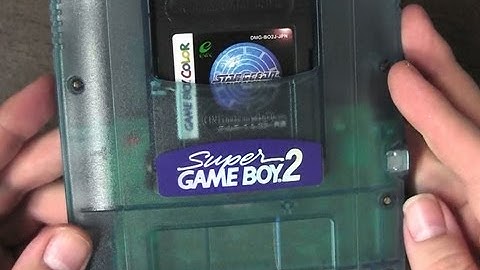 CGRundertow SUPER GAME BOY 2 Video Game Hardware Review