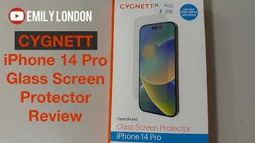 Cygnett Screen Protector for the Apple iPhone 14 Pro - Applying, Unboxing and Review