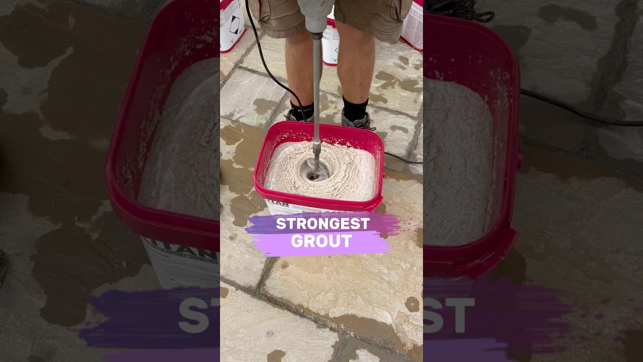 Genius Strongest Grout for Patio! 