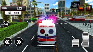 911 Ambulance City Rescue: Emergency Driving Game: Android Gameplay HD screenshot 3