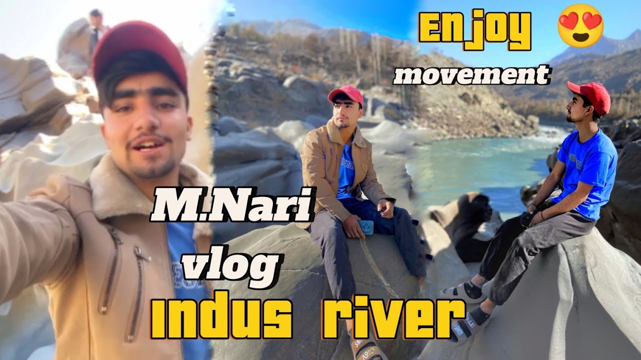 After a long time New vlog at Indus river || Nature vibes of Indus river 