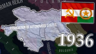 What if Communist Austria - Hungary Existed in 1936 - Hoi4 Timelapse
