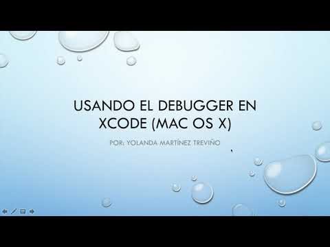 Como usar en debugger para un programa de C++ en XCode