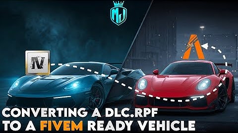 How To Convert A dlc.rpf File Into A FiveM Ready Vehicle (Easy Guide) | @mjdevelopment