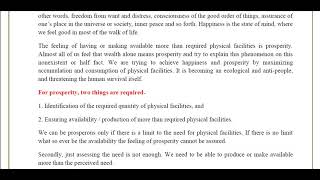 M-106,L-7,U-1,CORRECT PRIORITY UNDERSTANDING HAPPINESS & PROSPERITY, HUMAN VALUES BY PAWAN TANEJA