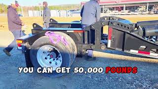 tandem axle nitrogen charge stinger can put 50,000 lbs on the ground