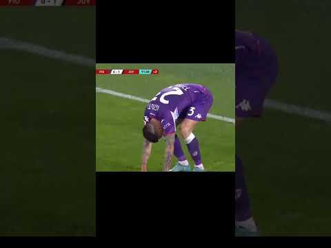هدف مباراة فيورنتينا ويوفنتوس 0 1 هدف ذاتي نصف نهائي كأس إيطاليا